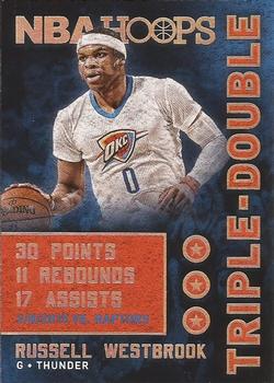 2015-16 Hoops - Triple-Double #30 Russell Westbrook Front