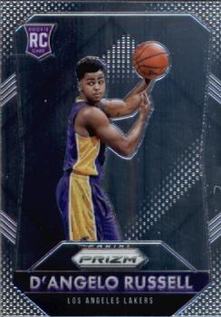 2015-16 Panini Prizm #322 D'Angelo Russell Front