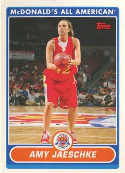 2007 Topps McDonald's All-American Game #AJE Amy Jaeschke Front
