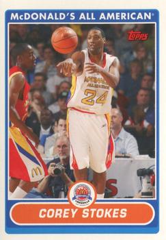 2007 Topps McDonald's All-American Game #CS Corey Stokes Front