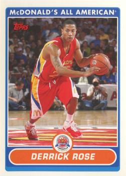 2007 Topps McDonald's All-American Game #DR Derrick Rose Front