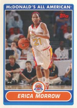 2007 Topps McDonald's All-American Game #EM Erica Morrow Front