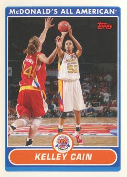 2007 Topps McDonald's All-American Game #KC Kelley Cain Front