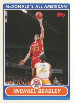 2007 Topps McDonald's All-American Game #MB Michael Beasley Front