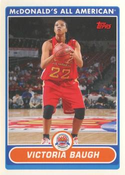 2007 Topps McDonald's All-American Game #VB Victoria Baugh Front