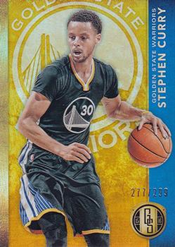 2015-16 Panini Gold Standard #1 Stephen Curry Front