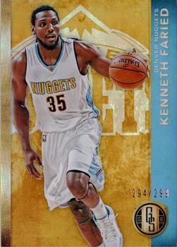 2015-16 Panini Gold Standard #33 Kenneth Faried Front