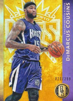 2015-16 Panini Gold Standard #84 DeMarcus Cousins Front