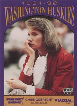 1991-92 Washington Huskies #NNO Chris Gobrecht Front