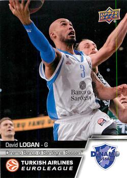 2015-16 Upper Deck Euroleague #E-10 David Logan Front