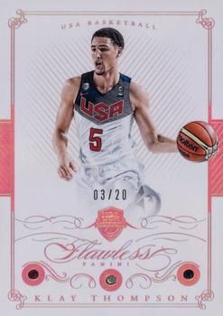 2014-15 Panini Flawless - Ruby #166 Klay Thompson Front