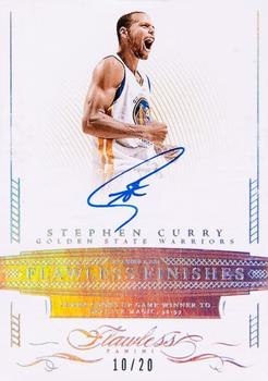 2014-15 Panini Flawless - Flawless Finishes #FF-SC Stephen Curry Front