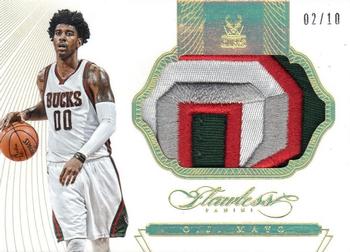 2014-15 Panini Flawless - Patches Gold #PT-OJ O.J. Mayo Front