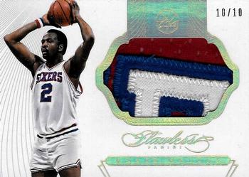 2014-15 Panini Flawless - Patches Gold #PT-MML Moses Malone Front