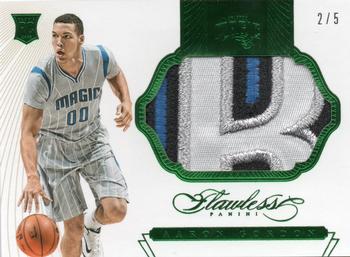 2014-15 Panini Flawless - Rookie Patches Emerald #RP-AG Aaron Gordon Front