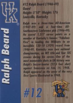 1999 AMA Kentucky Wildcats Legends #NNO Ralph Beard Back