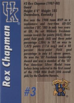 1999 AMA Kentucky Wildcats Legends #NNO Rex Chapman Back