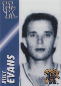 1999 AMA Kentucky Wildcats Legends #NNO Billy Evans Front