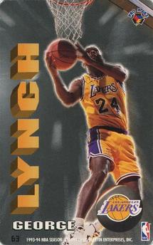 1993-94 Pro Mags #63 George Lynch Front