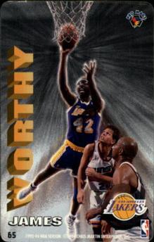 1993-94 Pro Mags #65 James Worthy Front