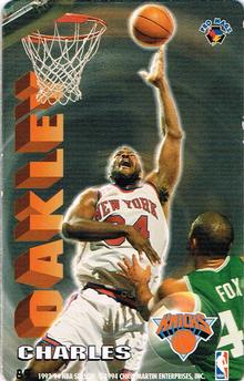 1993-94 Pro Mags #89 Charles Oakley Front