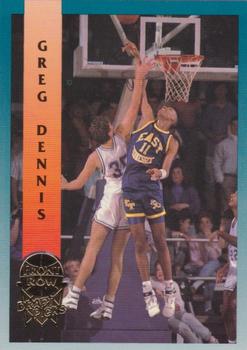 1992 Front Row Draft Picks - Gold #18 Greg Dennis Front