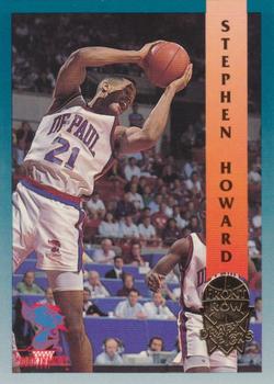 1992 Front Row Draft Picks - Gold #31 Stephen Howard Front