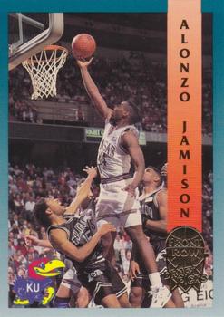 1992 Front Row Draft Picks - Gold #32 Alonzo Jamison Front