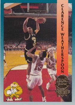1992 Front Row Draft Picks - Gold #71 Clarence Weatherspoon Front