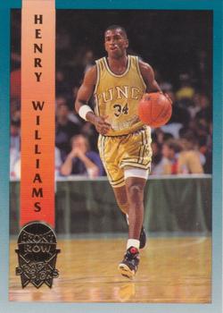 1992 Front Row Draft Picks - Gold #75 Henry Williams Front