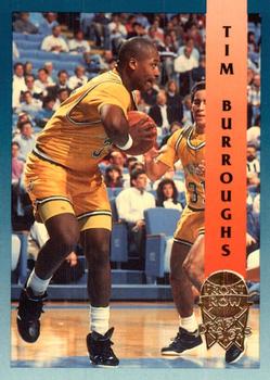1992 Front Row Draft Picks - Gold #76 Tim Burroughs Front
