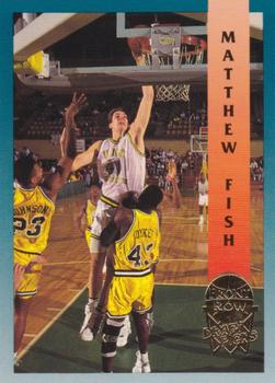1992 Front Row Draft Picks - Gold #84 Matt Fish Front