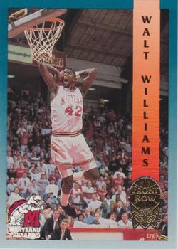 1992 Front Row Draft Picks - Gold #94 Walt Williams Front