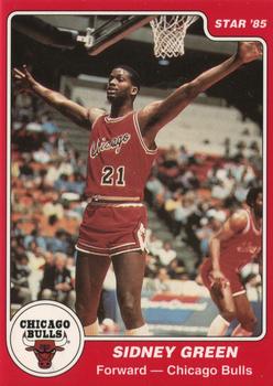 1997 1985 Star Chicago Bulls Arena (Unlicensed) #4 Sidney Green Front