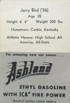 1955 Ashland / Aetna Oil #NNO Jerry Bird Back