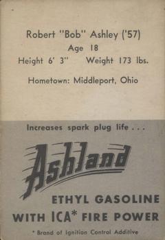 1955 Ashland / Aetna Oil #NNO Robert Ashley Back