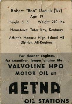 1955 Ashland / Aetna Oil #NNO Robert Daniels Back
