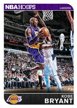 2014-15 Hoops Los Angeles Lakers #NNO Kobe Bryant Front