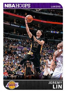 2014-15 NBA Hoops Los Angeles Lakers #NNO Jeremy Lin Front