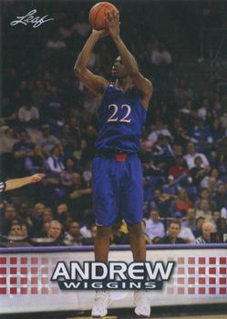 2014 Leaf Naltional Exclusive Andrew Wiggins Rookie #AW-01 Andrew Wiggins Front