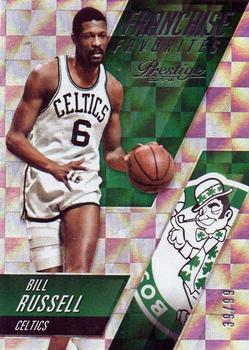 2015-16 Panini Prestige - Franchise Favorites Checkerboard #12 Bill Russell Front