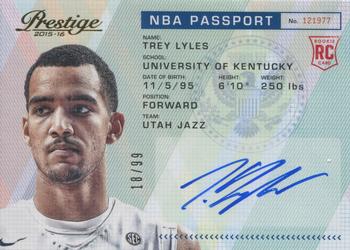 2015-16 Panini Prestige - NBA Passport #PAS-TL Trey Lyles Front