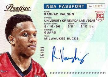 2015-16 Panini Prestige - NBA Passport #PAS-RV Rashad Vaughn Front