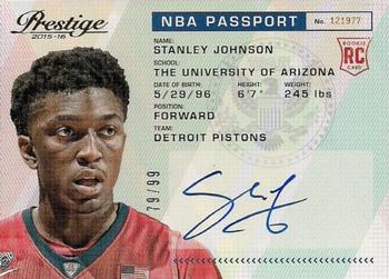 2015-16 Panini Prestige - NBA Passport #PAS-SJ Stanley Johnson Front