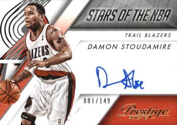 2015-16 Panini Prestige - Stars of the NBA #NBA-DS Damon Stoudamire Front