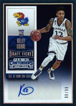 2015 Panini Contenders Draft Picks - Draft Ticket #125b Kelly Oubre Jr. Front