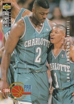 1994-95 Collector's Choice Japanese #206 Larry Johnson Front