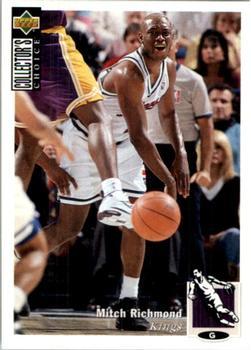 1995-96 Collector's Choice Argentina Stickers #43 Mitch Richmond Front