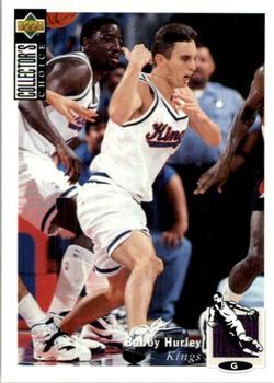 1995-96 Collector's Choice Argentina Stickers #44 Bobby Hurley Front