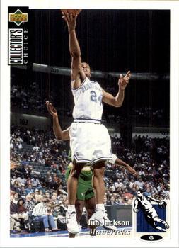 1995-96 Collector's Choice Argentina Stickers #58 Jim Jackson Front